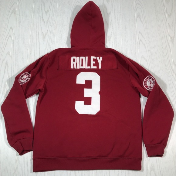 Nike Other - Team Nike University Of Alabama Hoodie Men Small Red Calvin Ridley #3 Football